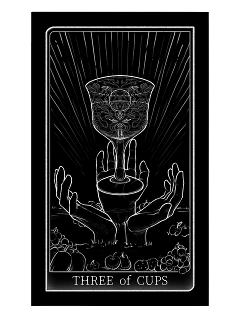 Tarot of Hand – Three of Cups