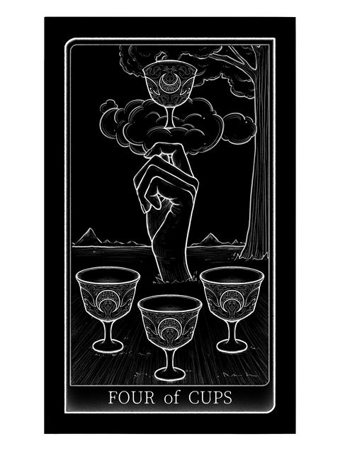 Tarot of Hand – Four of Cups
