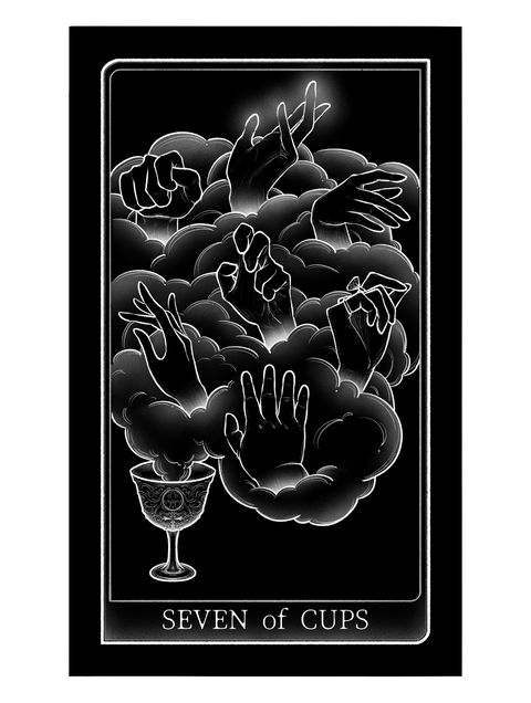 Tarot of Hand – Seven of Cups