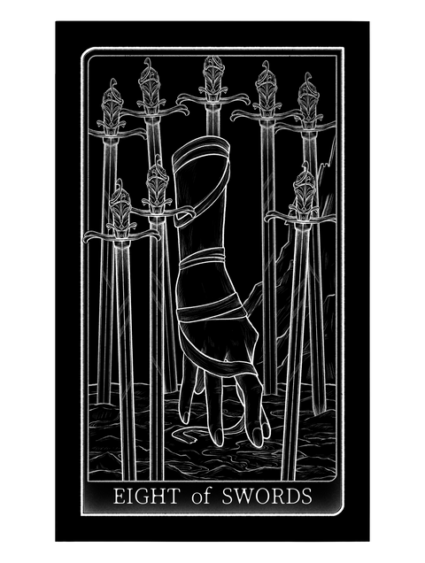 Tarot of Hand – Eight of Swords