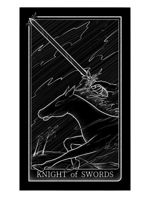 Tarot of Hand – Knight of Swords