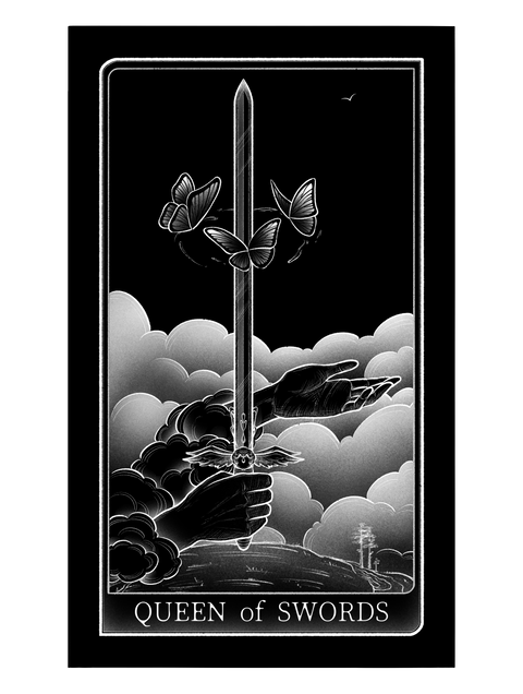Tarot of Hand – Queen of Swords