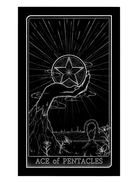 Tarot of Hand – Ace of Pentacles
