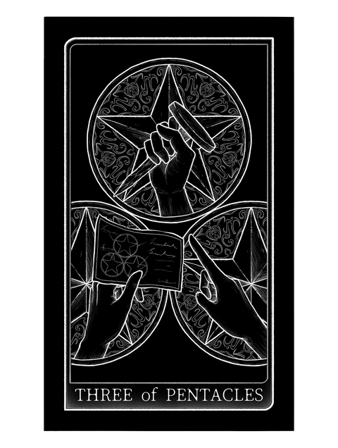 Tarot of Hand – Three of Pentacles
