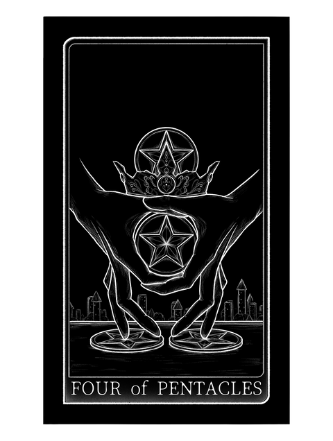 Tarot of Hand – Four of Pentacles