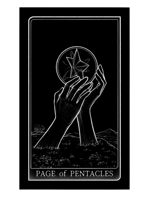 Tarot of Hand – Page of Pentacles