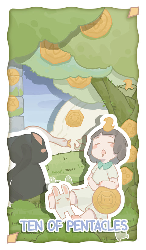 The King's Theater Tarot – Ten of Pentacles