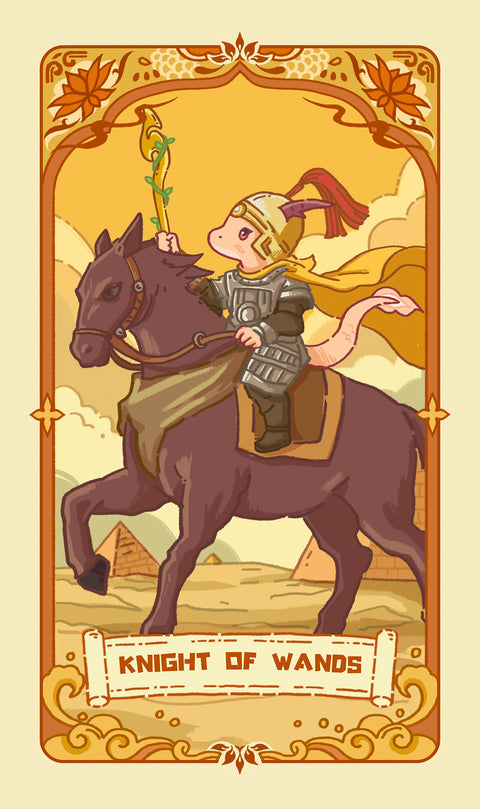 Loong's Dream Tarot – Knight of Wands