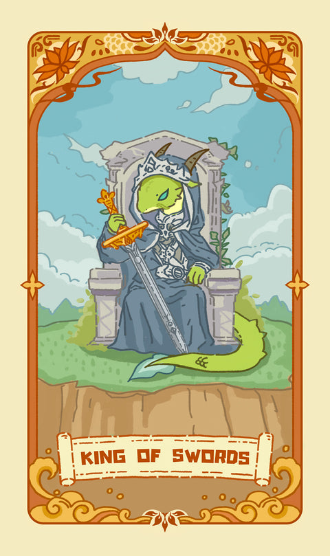 Loong's Dream Tarot – King of Swords