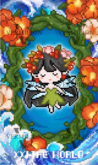 Lost Fairy Tarot – The World