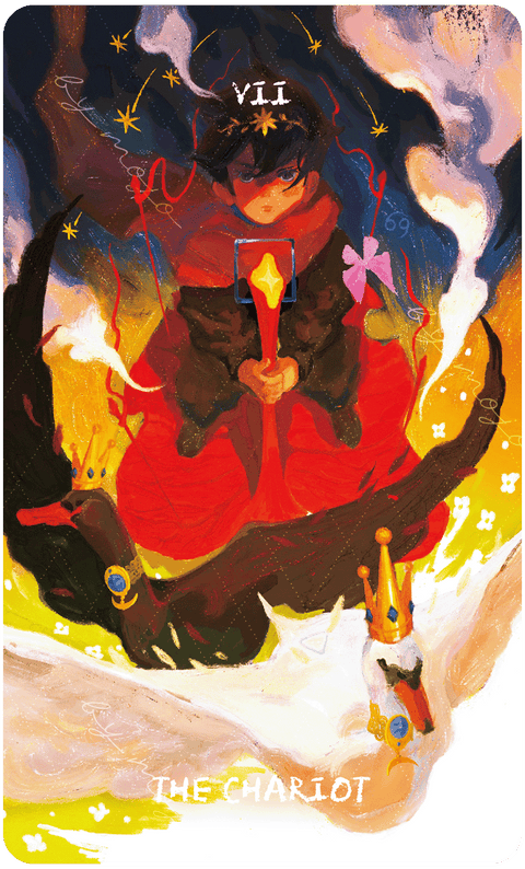 Lux & 78 Nocturnal Veils Tarot – The Chariot