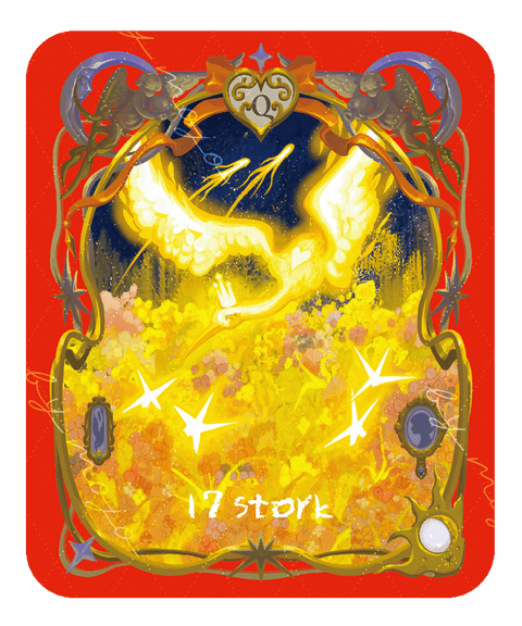 Lux's Treasure Chest Lenormand – Stork
