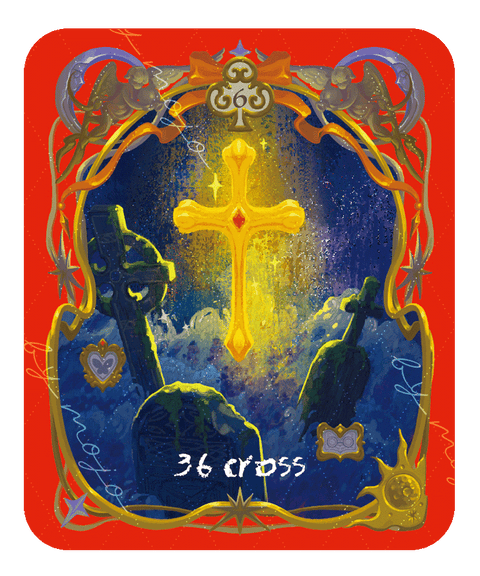 Lux's Treasure Chest Lenormand – Cross