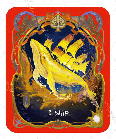Lux's Treasure Chest Lenormand – Ship - Replacement