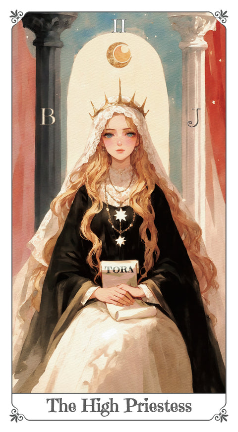 Magna Bloom Tarot – The High Priestess