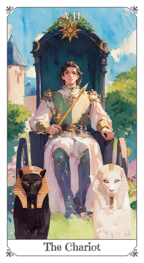 Magna Bloom Tarot – The Chariot