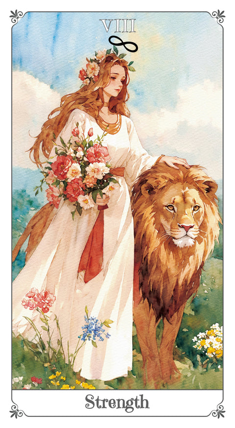 Magna Bloom Tarot – Strength