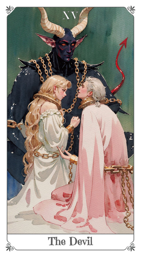 Magna Bloom Tarot – The Devil