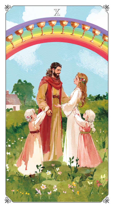 Magna Bloom Tarot – Ten of Cups