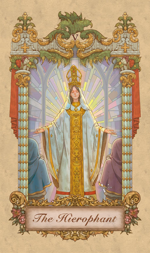 Medieval Secrets Tarot – The Hierophant