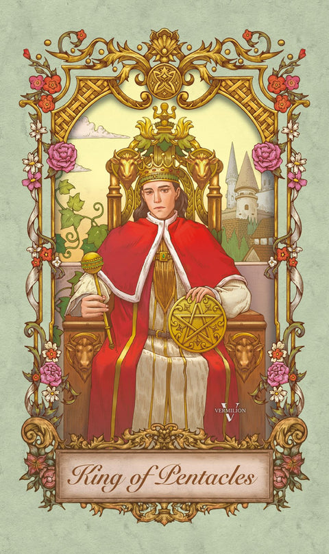 Medieval Secrets Tarot – King of Pentacles