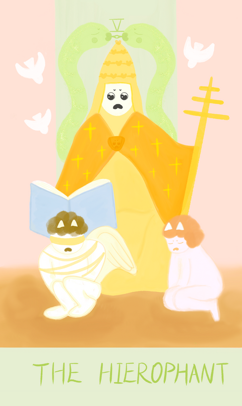Mr. Butter Tarot – The Hierophant
