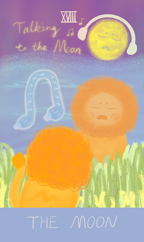 Mr. Butter Tarot – The Moon