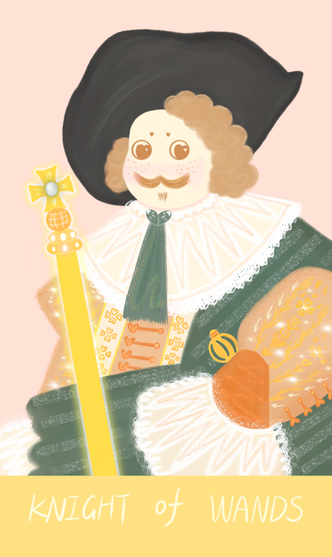 Mr. Butter Tarot – Knight of Wands