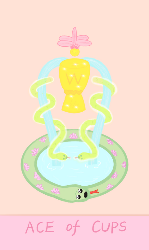 Mr. Butter Tarot – Ace of Cups
