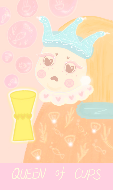 Mr. Butter Tarot – Queen of Cups