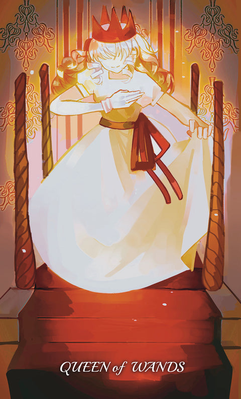 Narrative Poem Tarot – Queen of Wands
