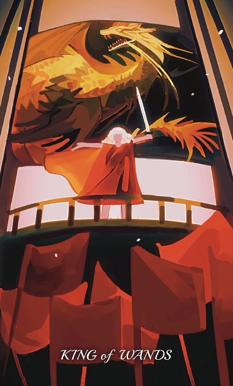 Narrative Poem Tarot – King of Wands