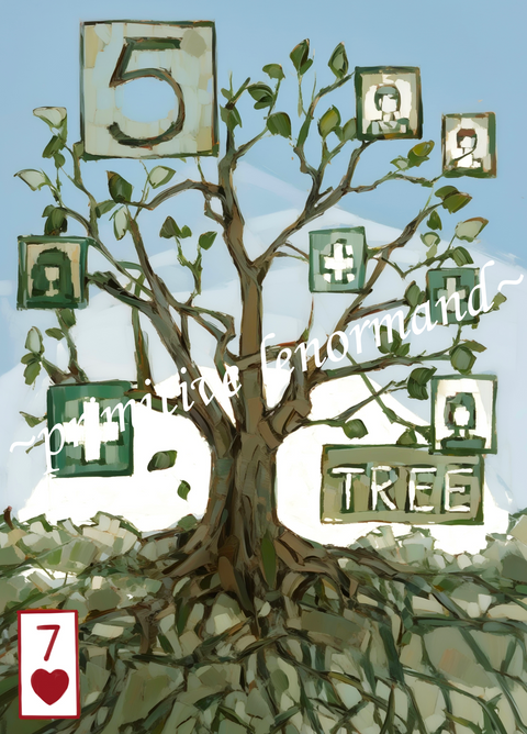 Primitive Lenormand – Tree