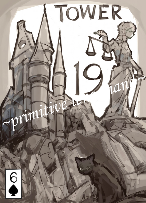 Primitive Lenormand – Tower