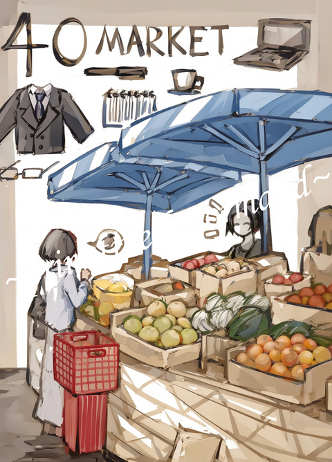 Primitive Lenormand – Market