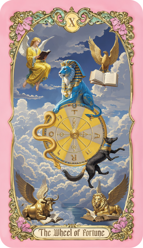 Renaissance Fantasy Tarot – The Wheel of Fortune