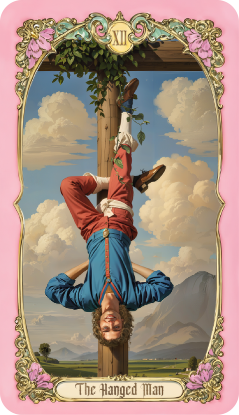 Renaissance Fantasy Tarot – The Hanged Man