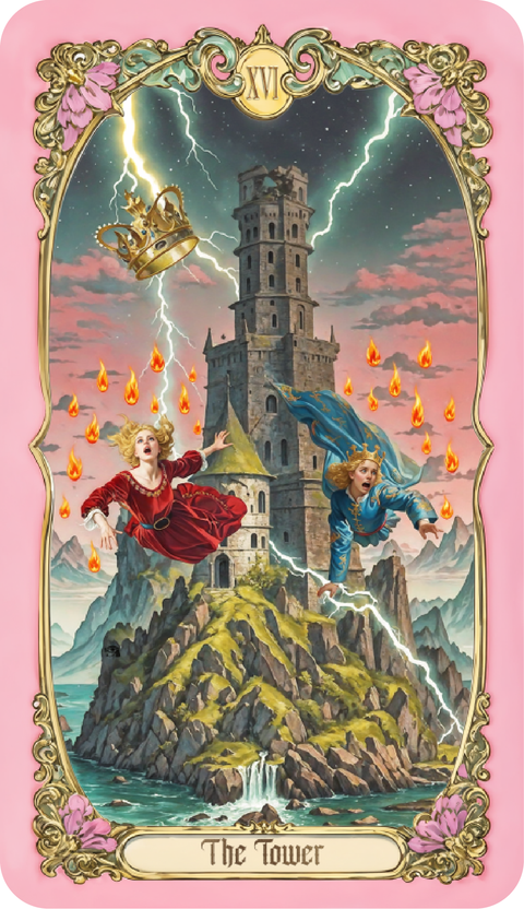 Renaissance Fantasy Tarot – The Tower