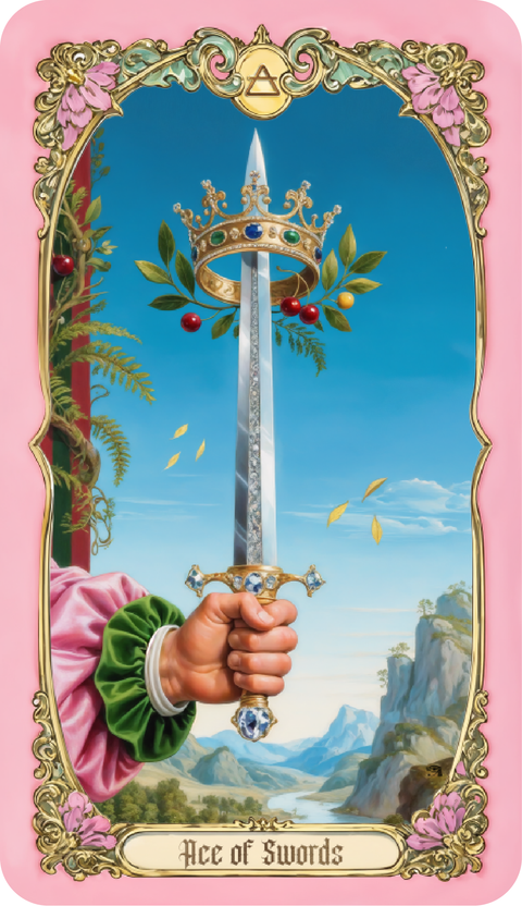 Renaissance Fantasy Tarot – Ace of Swords
