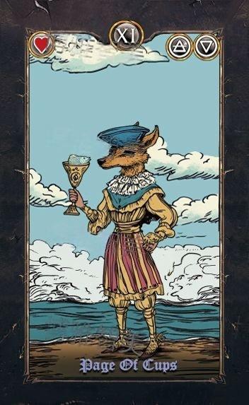 Revenant Tarot – Page of Cups