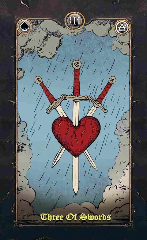Revenant Tarot – Three of Swords