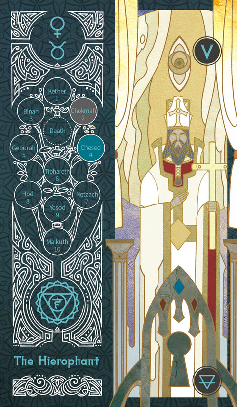 Sambucus Tarot - Marseilles Version – The Hierophant
