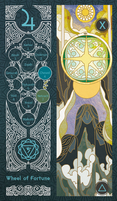 Sambucus Tarot - Marseilles Version – Wheel of Fortune