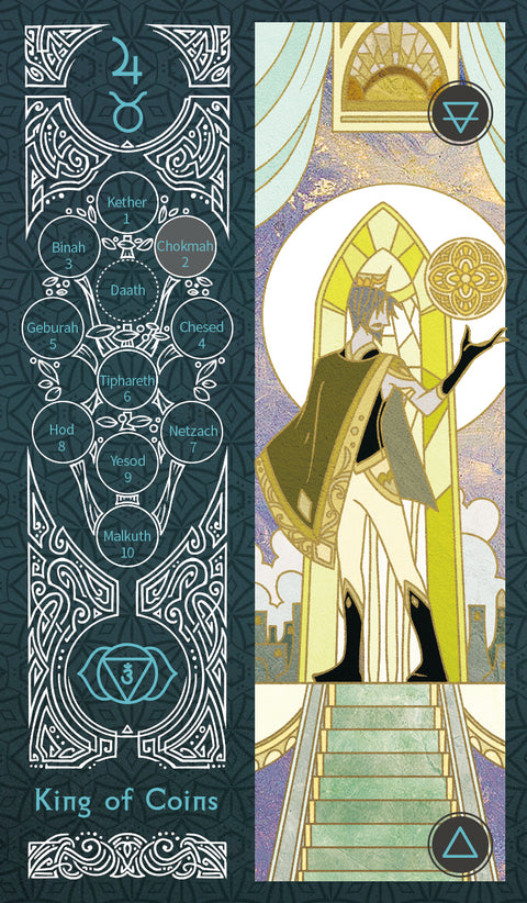 Sambucus Tarot - Marseilles Version – King of Coins