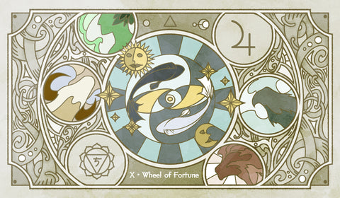 Sambucus Tarot - RWS Version – Wheel of Fortune