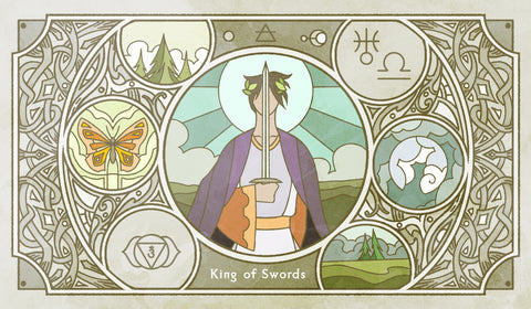 Sambucus Tarot - RWS Version – King of Swords