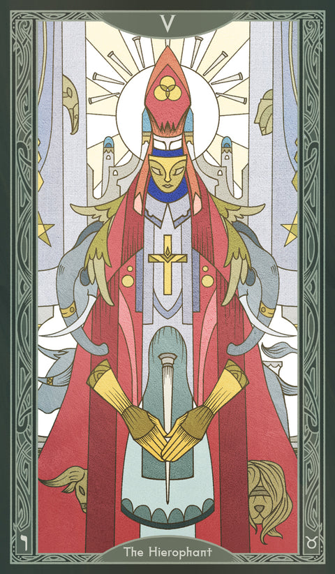 Sambucus Tarot - Thoth Version – The Hierophant