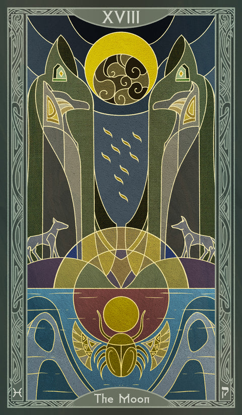 Sambucus Tarot - Thoth Version – The Moon