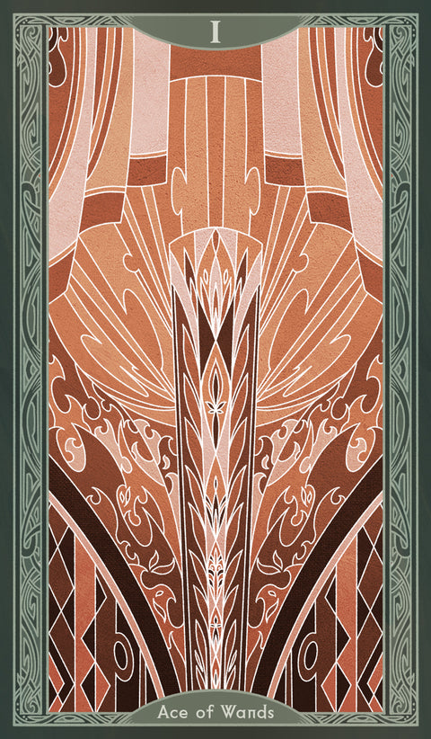 Sambucus Tarot - Thoth Version – Ace of Wands