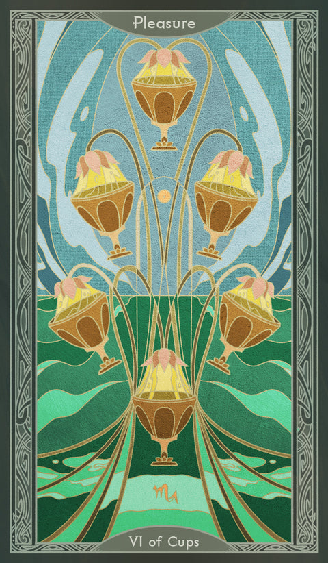 Sambucus Tarot - Thoth Version – Six of Cups
